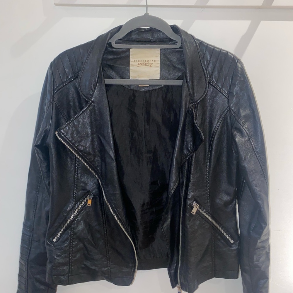 Pleather Jacket